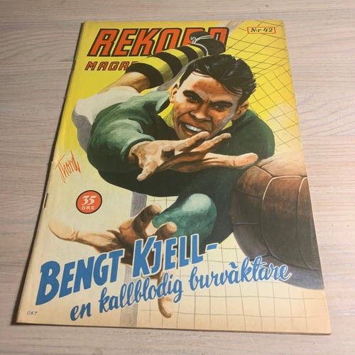 Tidningen Rekord Rekordmagasinet 1950 nr 42 - (baksidan saknas)