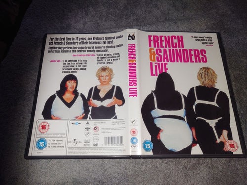 French & Saunders - Live (DVD) Jennifer & Dawn