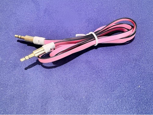 AUX kabel 100cm (Rosa)