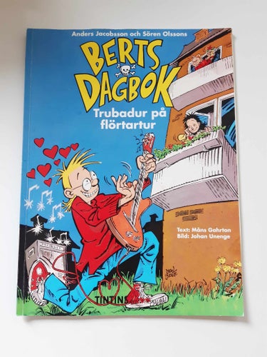 Berts Dagbok: Trubadur på flörtartur Seriealbum