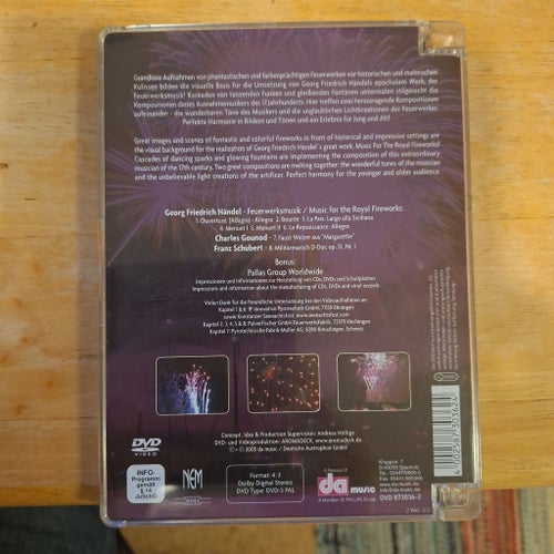 Georg Friedrich Händel - Fireworks Music (DVD)