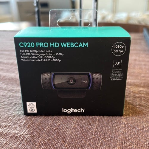 Logitech C920 Pro HD Webbkamera | Helt ny