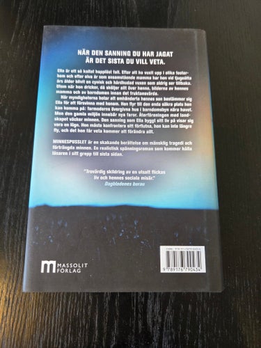 Minnespusslet av Agnete Friis, 2013