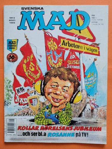 Mad nr 8 från 1989