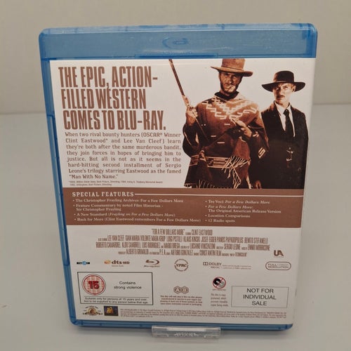 For a Few dollars more - Blu-ray film, Ingen text, Fint skick