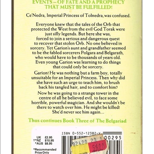 MAGICIAN'S GAMBIT - Book three of the Belgariad - David Eddings (1987)