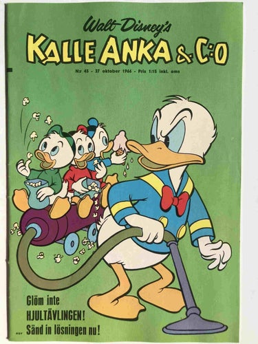Kalle Anka - 1966:43 VF-