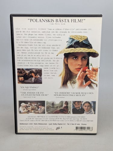 Tess (1979) Roman Polanski med John Collin och Tony Church - Svensk text - DVD