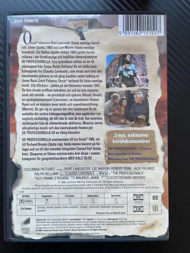 De Professionella / The Professionals (DVD) Western från 1966