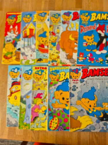 Bamse 11 st från 2012.