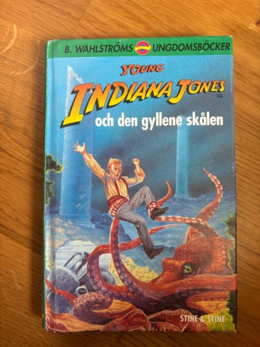 Young Indiana Jones och den gyllene skålen av B. Wahlströms Ungdomsböcker