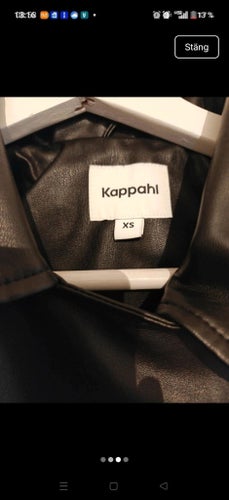KappAhl svart jacka, storlek XS