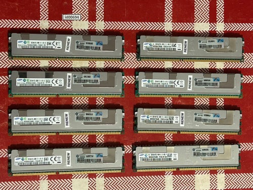 Serverminne (id00694) HP 256 GB Samsung 8 st 32GB PC3L-8500R ECC 628975-081U