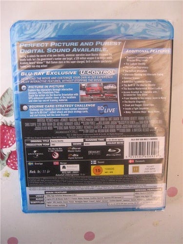 The Bourne Identity **Ny Inplastad**