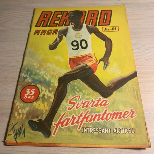 Tidningen Rekord Rekordmagasinet 1948 nr 41 - (baksidan saknas)