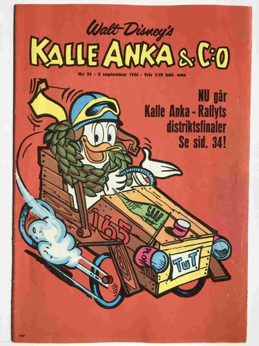 Kalle Anka - 1966:36 FN+
