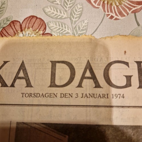 Svenska Dagbladet från 1974