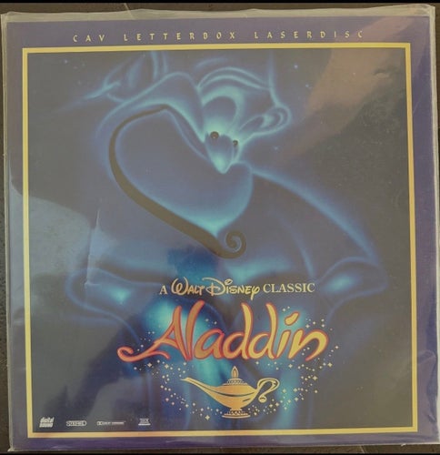 Aladdin • LaserDisc CAV Letterbox • THX • Walt Disney • Premium