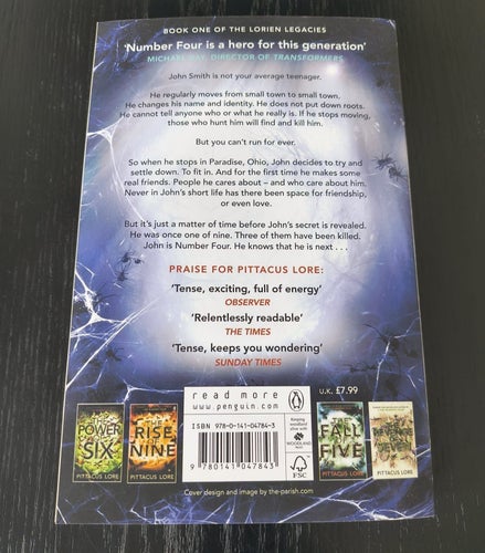 I AM NUMBER FOUR av Pittacus Lore