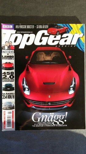 Top Gear (svenska) 5 2012: Porsche Boxster + 911 Cabriolet, Mercedes SL