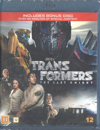 Transformers The Last Knight 2017 Blu-ray NY