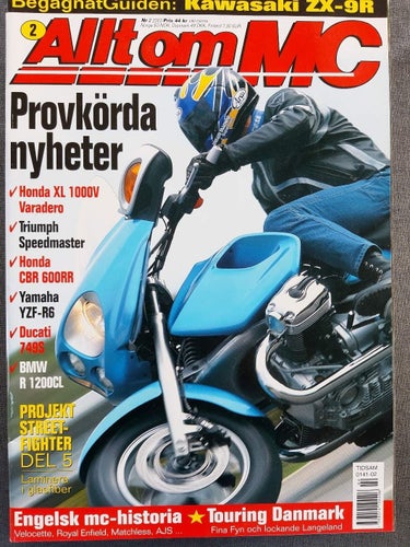 Allt om MC 2 2003: BMW R 1200CL, Ducati 749S, Honda CBR 600RR + Varadero