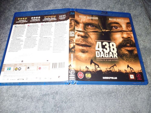 438 dagar (Blu-ray), Gustaf Skarsgård, Matias Varela