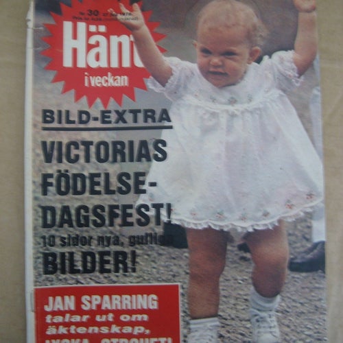 Hänt i Veckan Nr:30-1978 (Kungafamiljen, Jan Sparring, Ingemar Bergman, Ann Zac