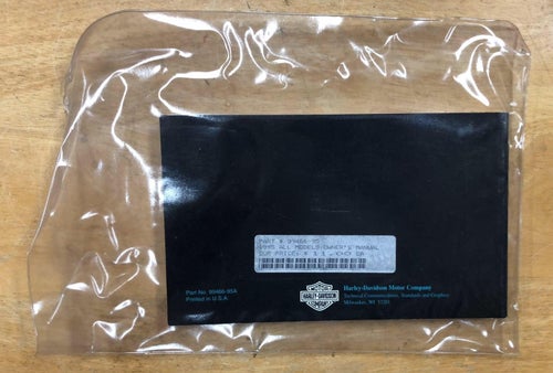 1995 Harley Davidson Motorcycles Owner´s Manual