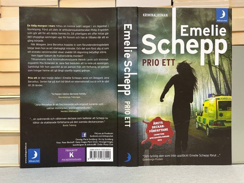 Prio Ett av Emelie Schepp, bok, Very Fine