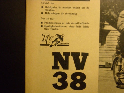 Nytest från 1955 av mc NV38