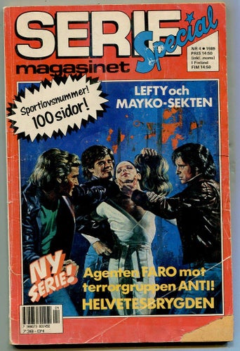 Serie Magasinet Special 1989 nr 4 Kerry Drake, Agent Faro