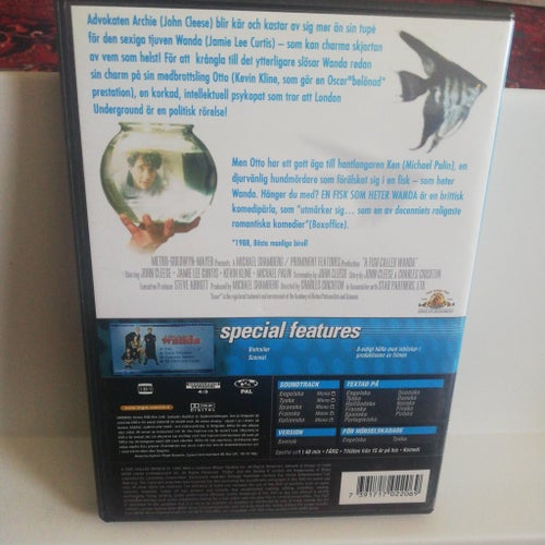 En fisk som heter wanda dvd