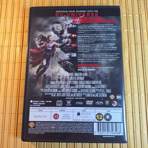 The Death of Superman (2018) -DVD- DC Universe - M-