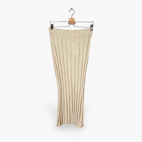 Gina Tricot Cotton Blend Knit-kjol NWT