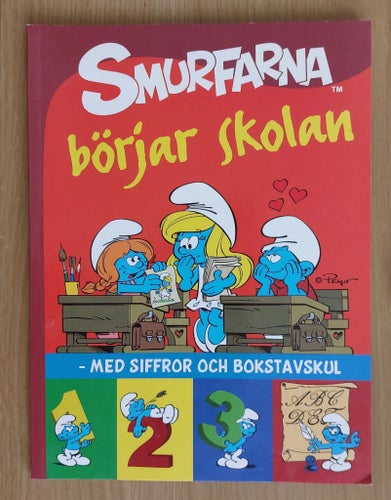 Seriealbum: Smurfarna börjar skolan