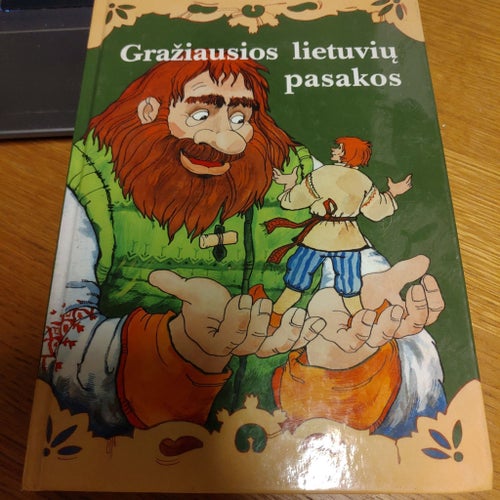 En samling av litauiska folksagor Gražiausios lietuviu pasakos