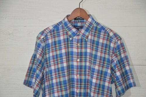 GANT kortärmat oxford skjorta XL