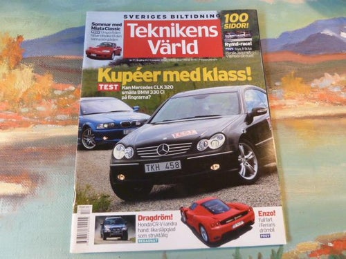TEKNIKENS VÄRLD, 13/8 2002, NR 17, TIDNING, ALLT OM BILEN