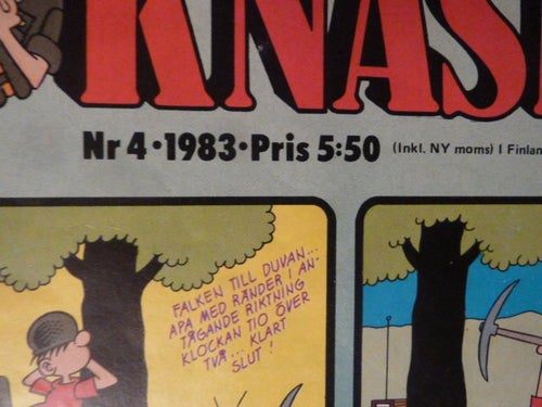 KNASEN, NR 4-1983, TIDNING