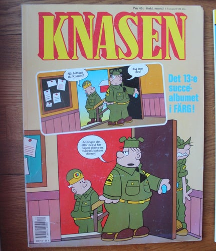 KNASEN ALBUM 1989 Det 13:e succéalbumet i färg