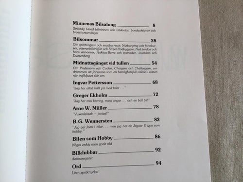 BIL DRÖMMAR OCH DRÖMBILAR LIVET I HAKKASBYN,FULDAMOBILE,GREGER EKHOLM