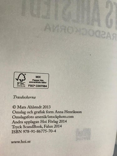 TRASDOCKORNA Mats Ahlstedt 2014