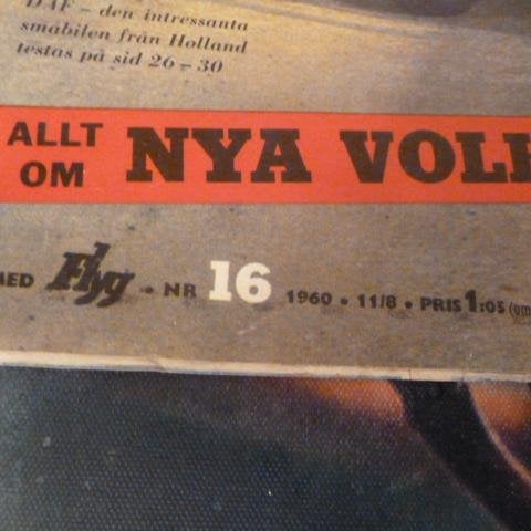 TEKNIKENS VÄRLD, NR 16 - 1960, TIDNING