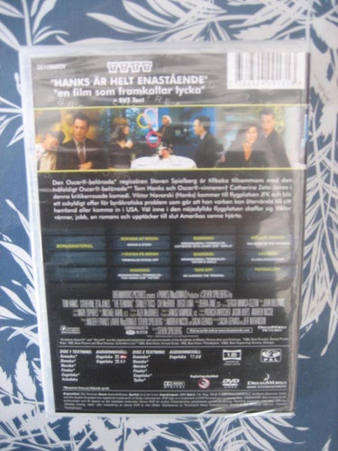 The Terminal (Tom Hanks, Catherine Zeta-Jones) Specialutgåva **Ny Inplastad**
