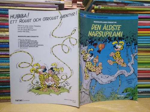Marsupilami Den äldste Marsupilami 1991. Very Fine plus