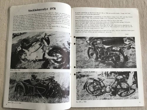 MCHK NR 5 1978 MOTOM,BMW,REX,NER A CAR,HARLEY,INDIAN LITTLE TWIN 1915