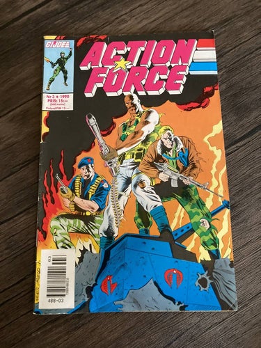 Action Force nr 3 1990