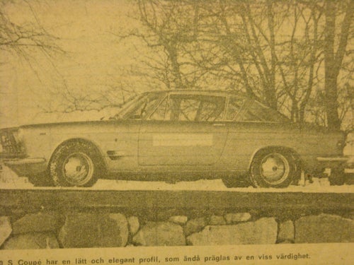 nytest av Fiat 2300 S Coupe från 1965