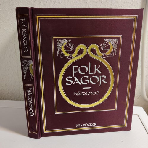 Folksagor - Hjältemod (inb) Lyxigt band, påkostad utgåva, vackert!!